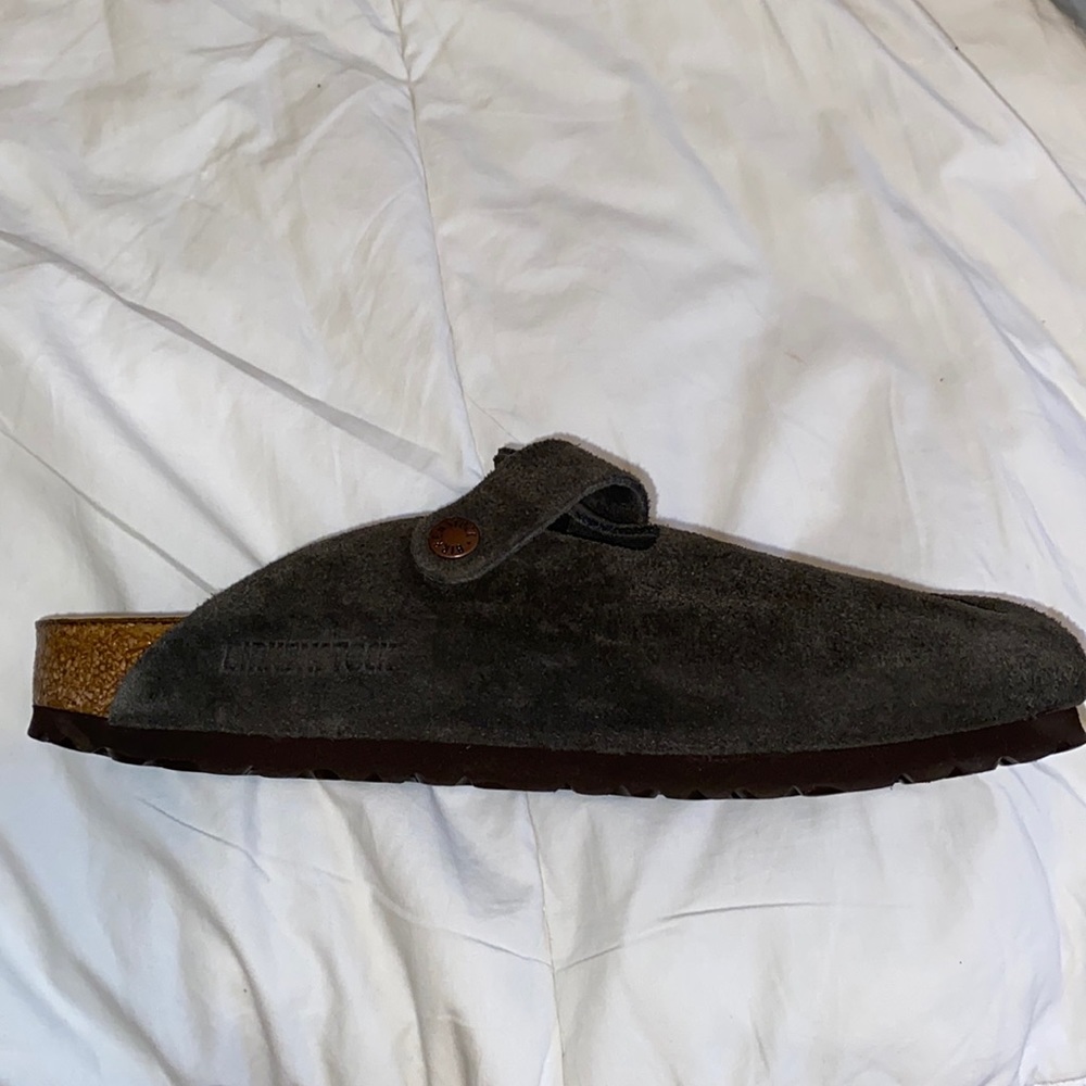birkenstock clogs in mocha